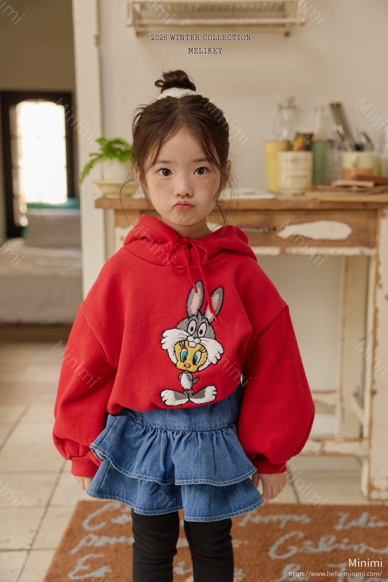 Melikey Tweety Bunny Hoodie 韓國童裝現貨