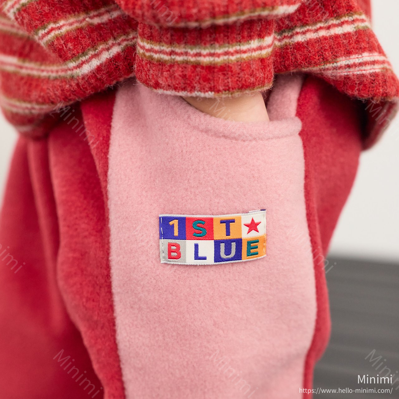 1st BLUE Colorblock Pants 細節圖 11