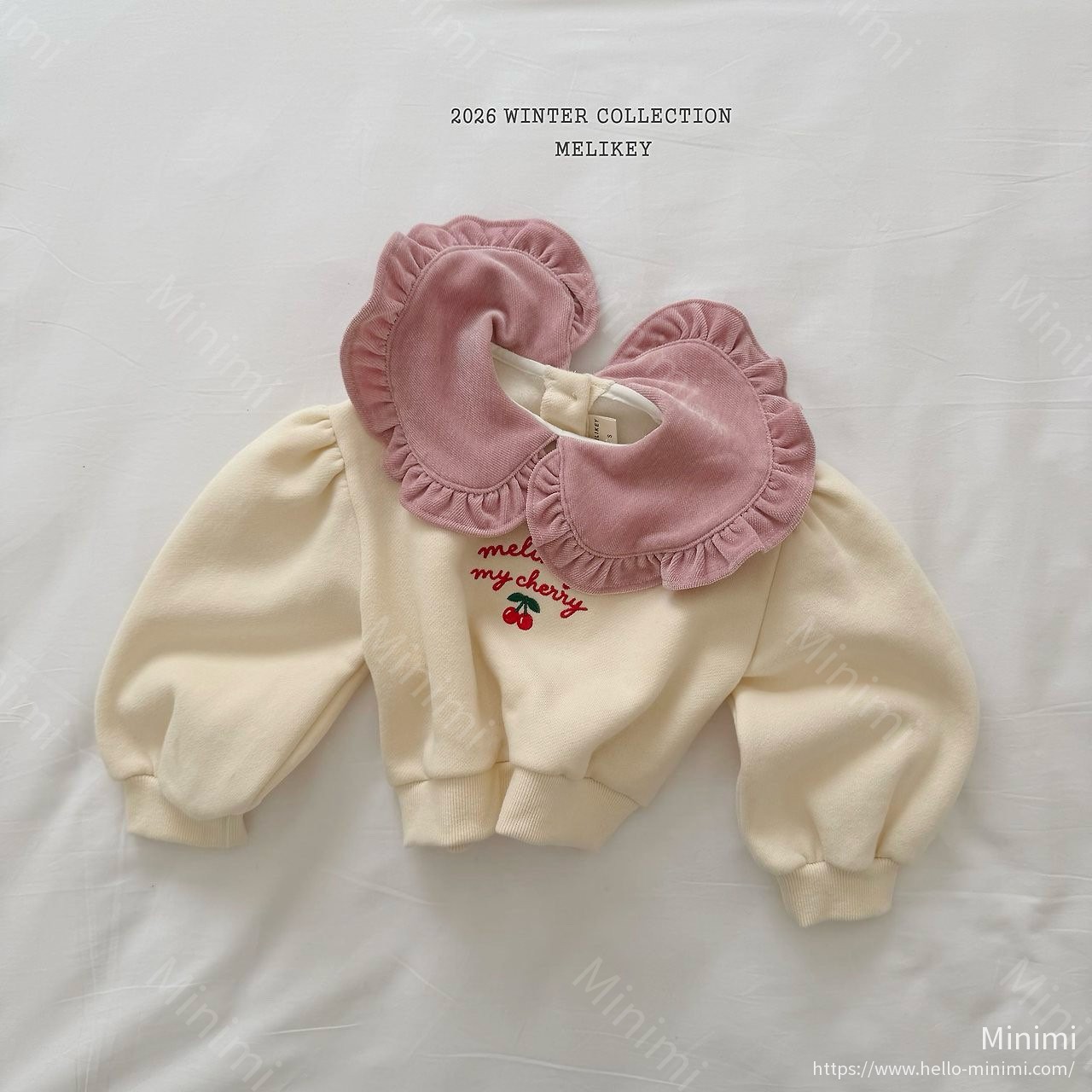 Melikey Cherry Collar Sweatshirt 細節圖 24