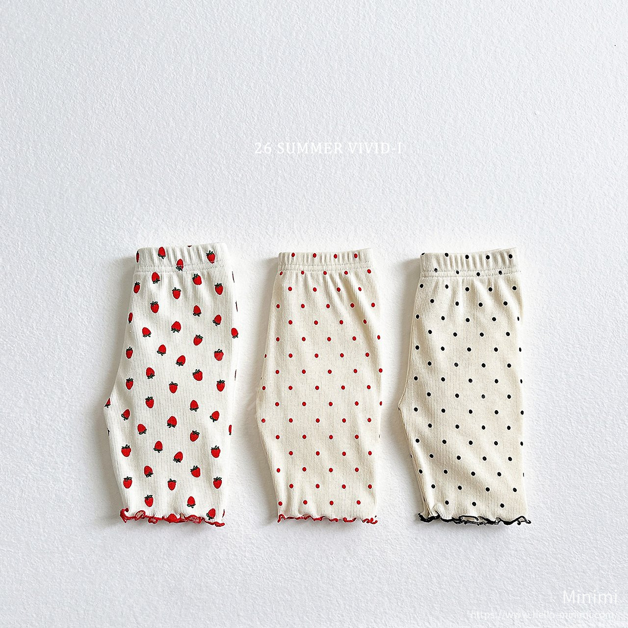 VIVID-I Strawberry Dot Leggings 細節圖 1