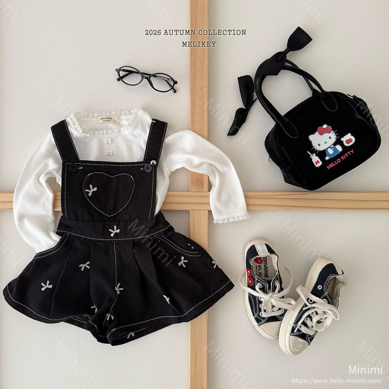 Melikey Ribbon Embroidery Overalls 細節圖 8
