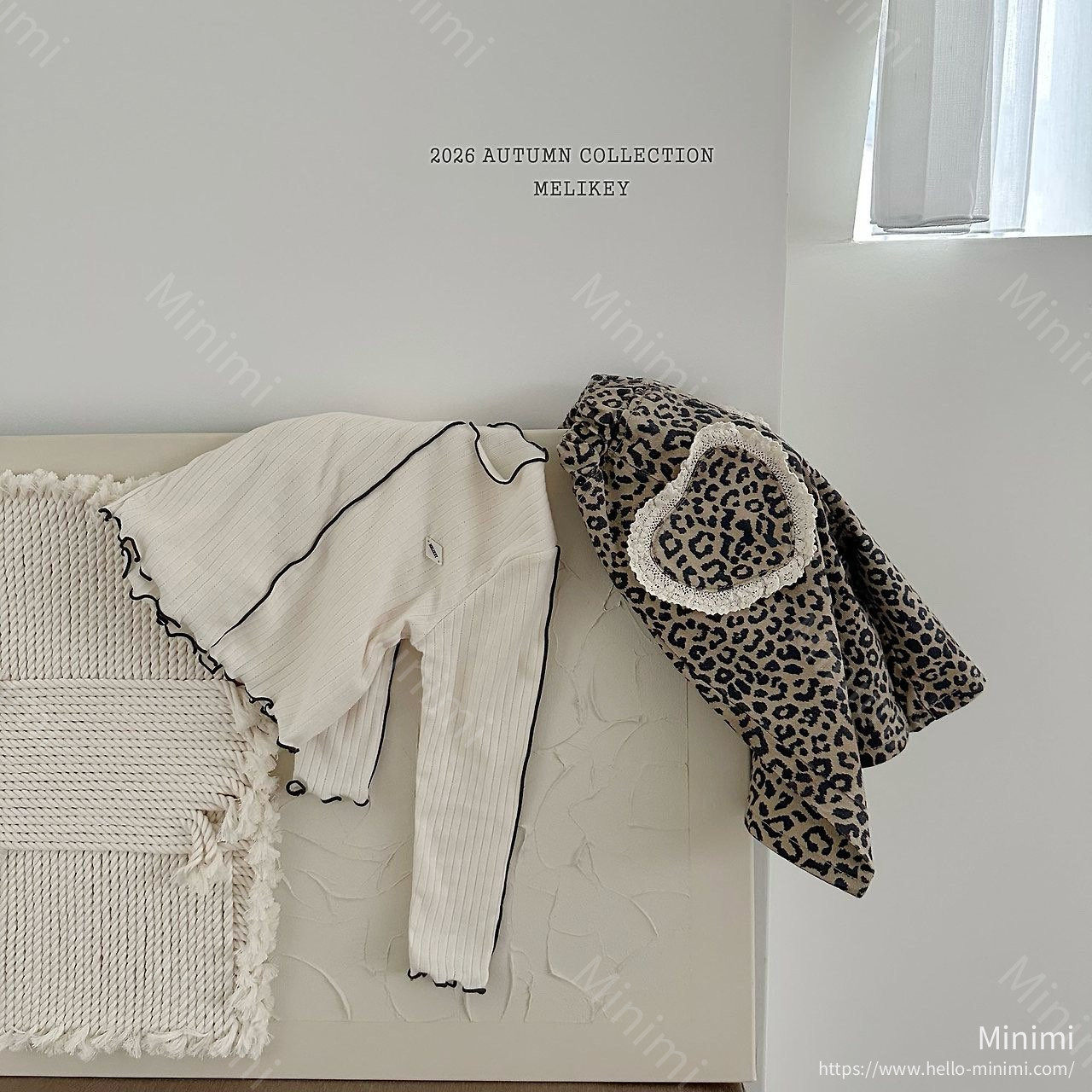 Melikey Leopard Heart Bermuda Shorts 細節圖 7