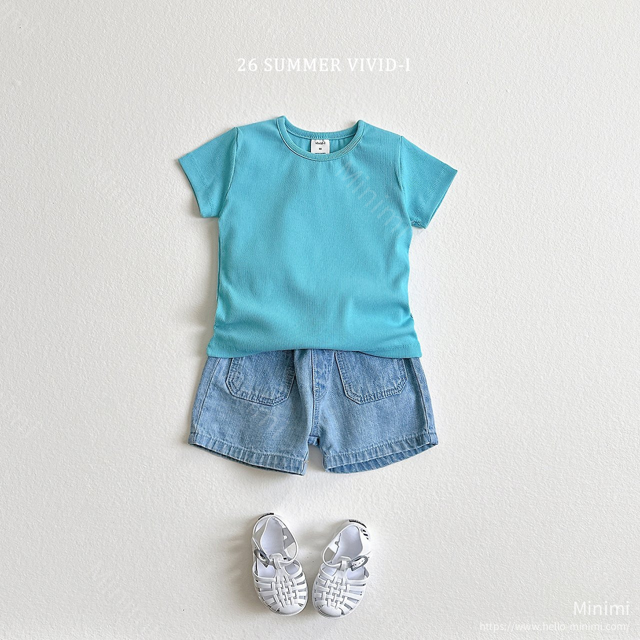 VIVID-I Pastel Ribbed T-Shirt 細節圖 9