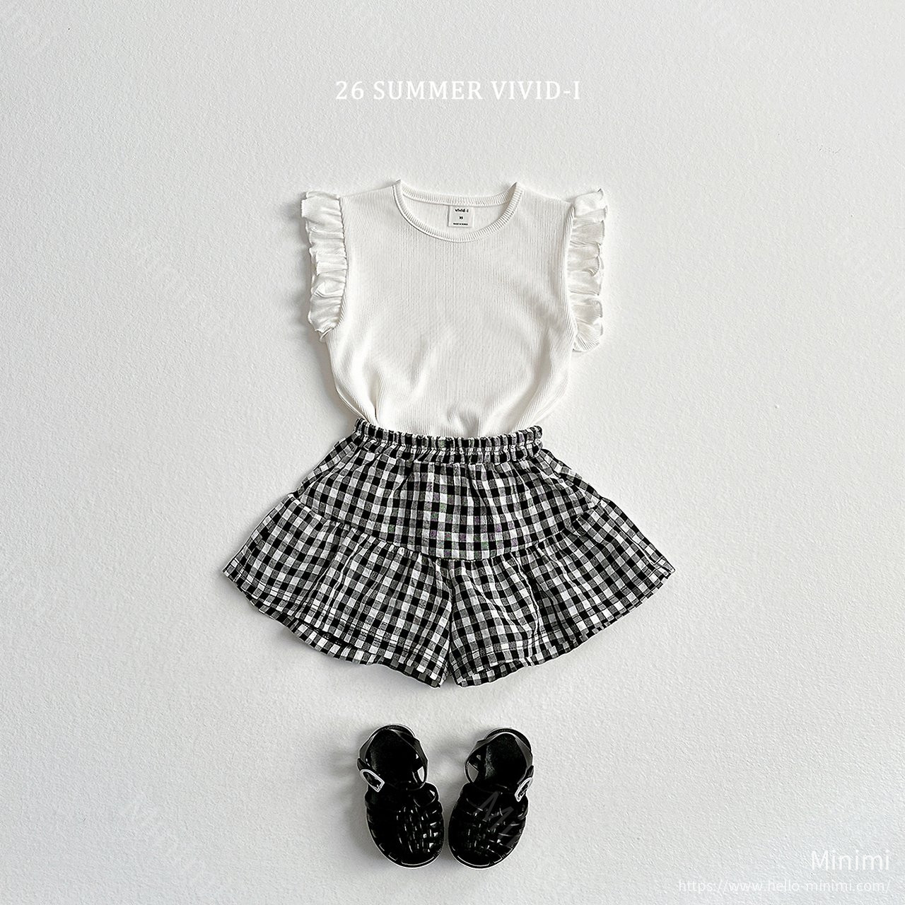 VIVID-I Ribbed Ruffle Sleeveless Top 細節圖 10