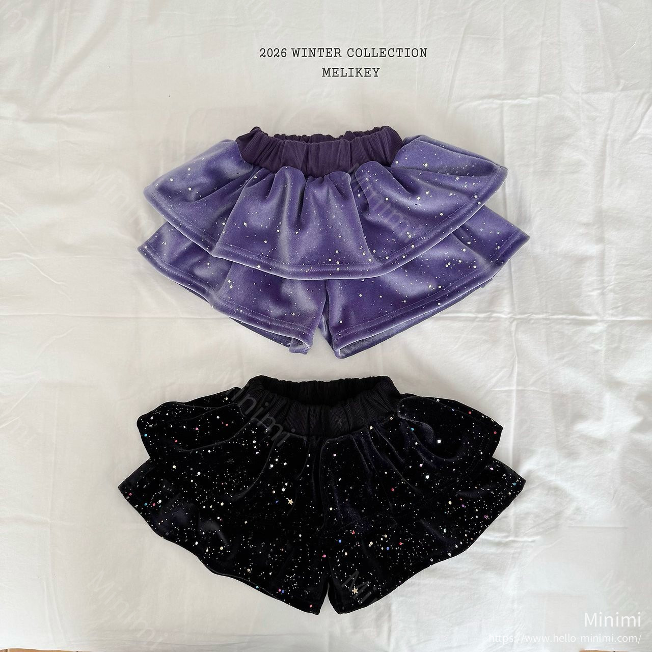 Melikey Shining Tiered Shorts 細節圖 20