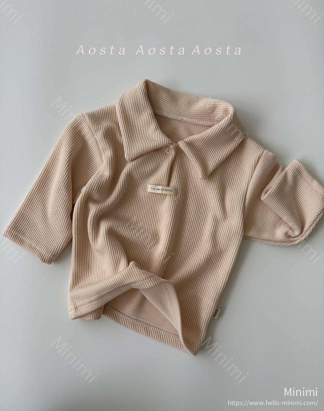 Aosta atelier Mulmul Collar T 細節圖 17