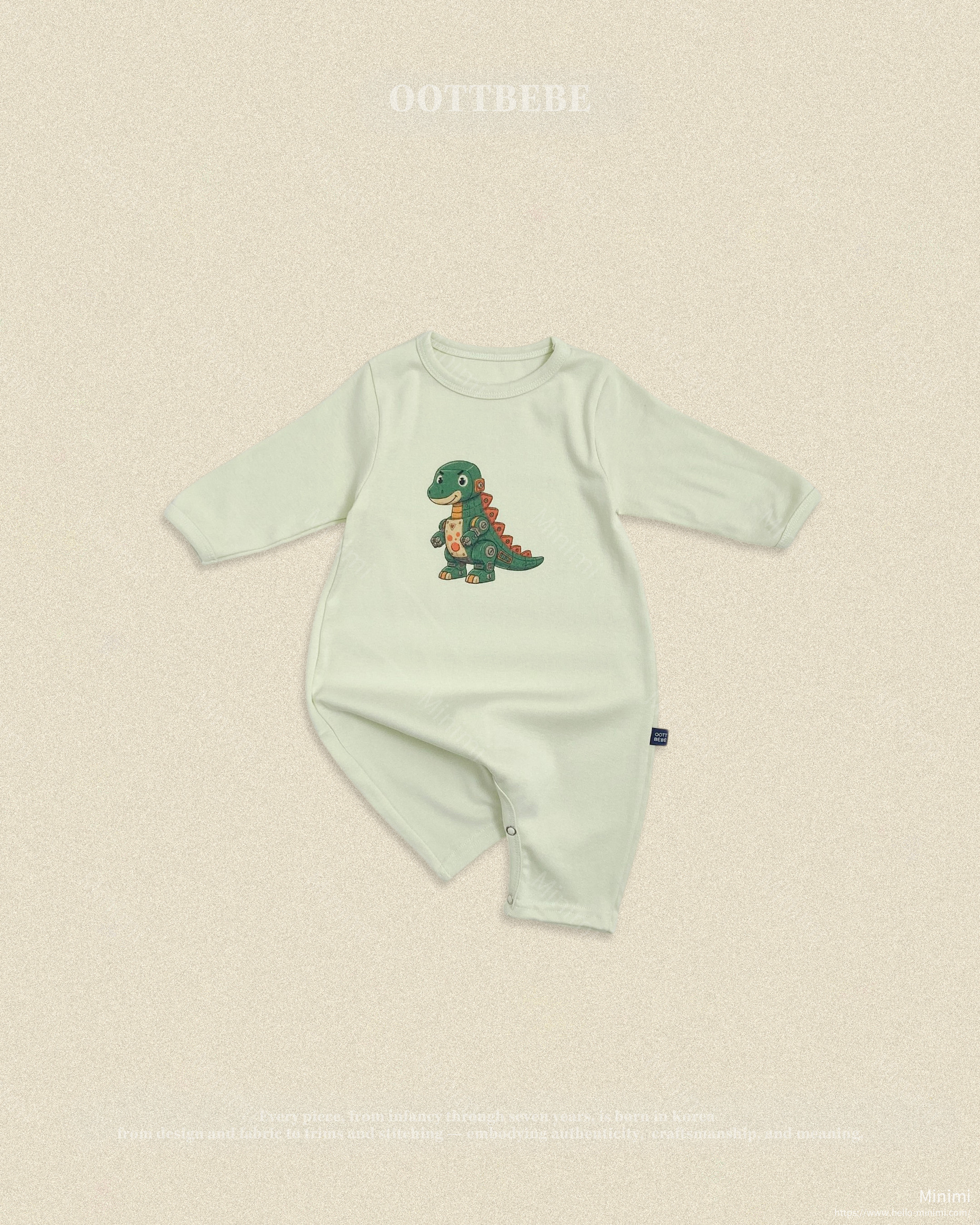 oott bebe Robot Dinosaur Full Bodysuit 細節圖 9