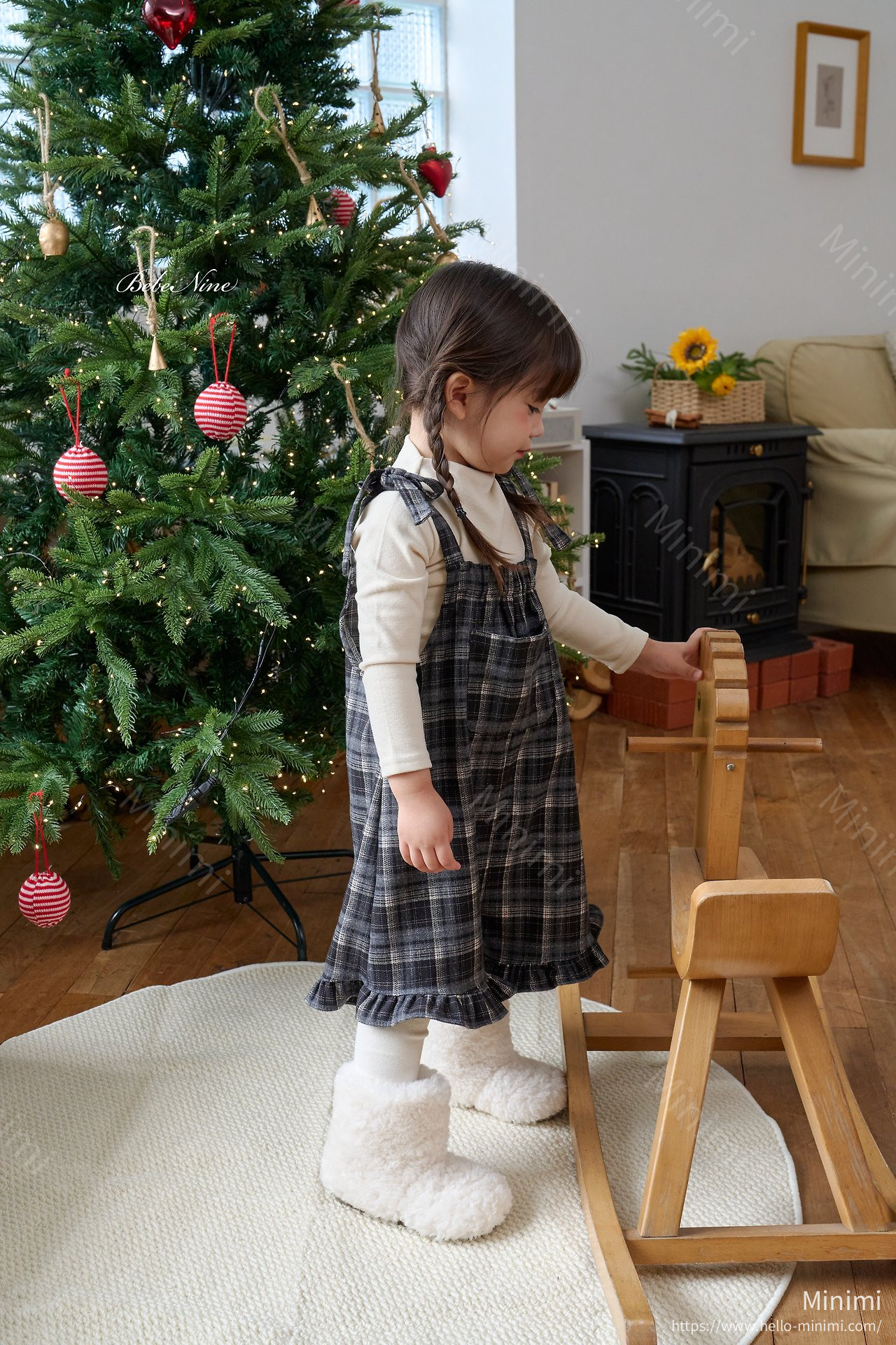 bebe nine Mignon Frill Overalls 細節圖 12