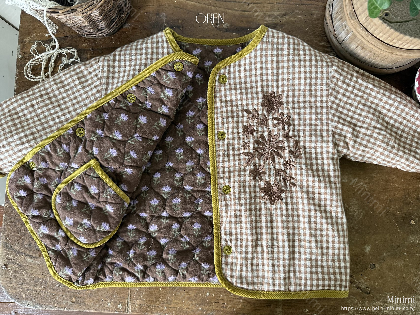 Oren Breeze Check Padded Jumper 細節圖 54