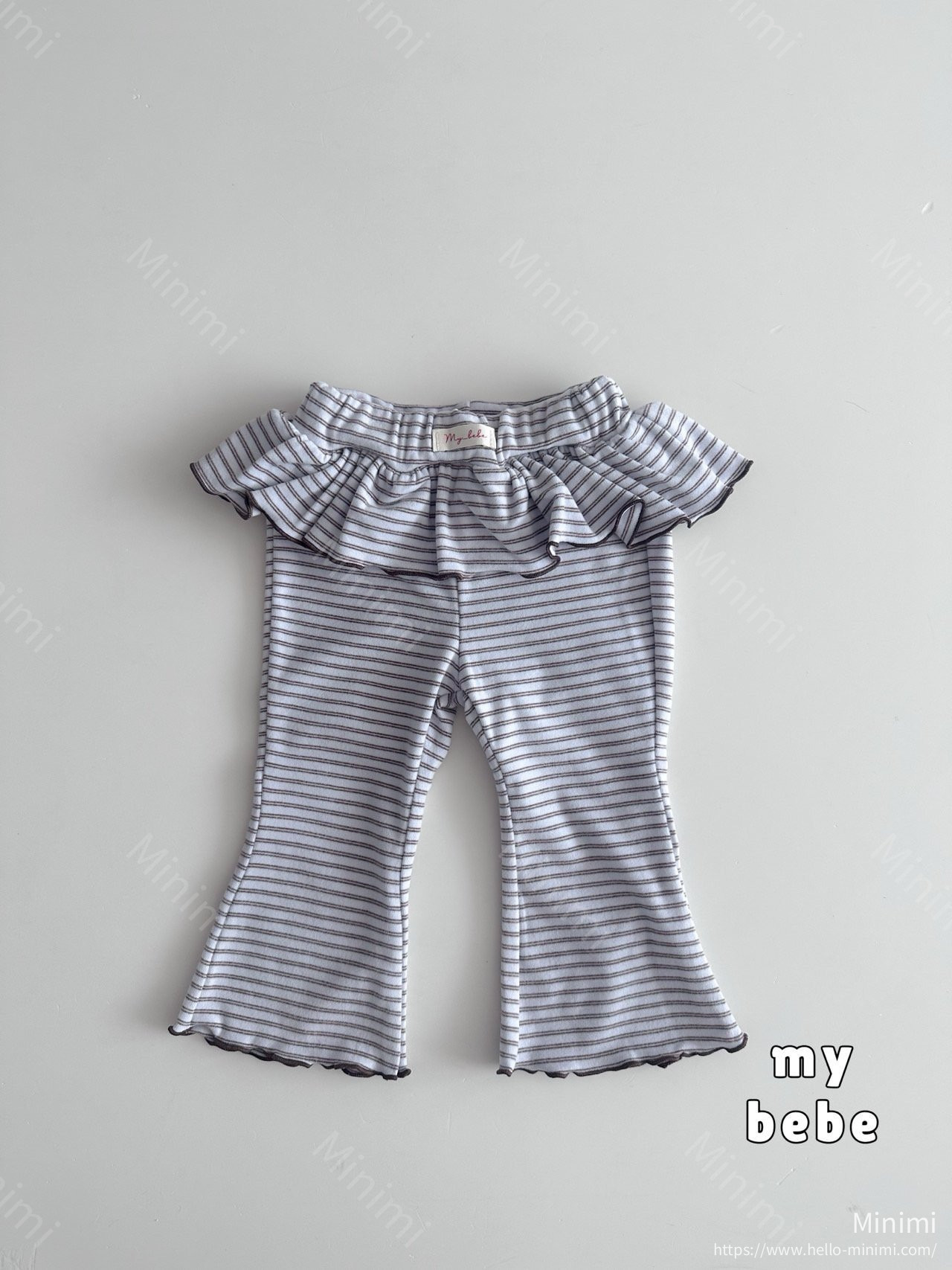 my_bébé Chestnut Frill Pants 細節圖 6