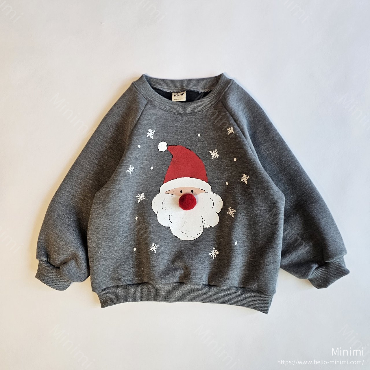 1st BLUE Christmas Santa Sweatshirt 細節圖 1