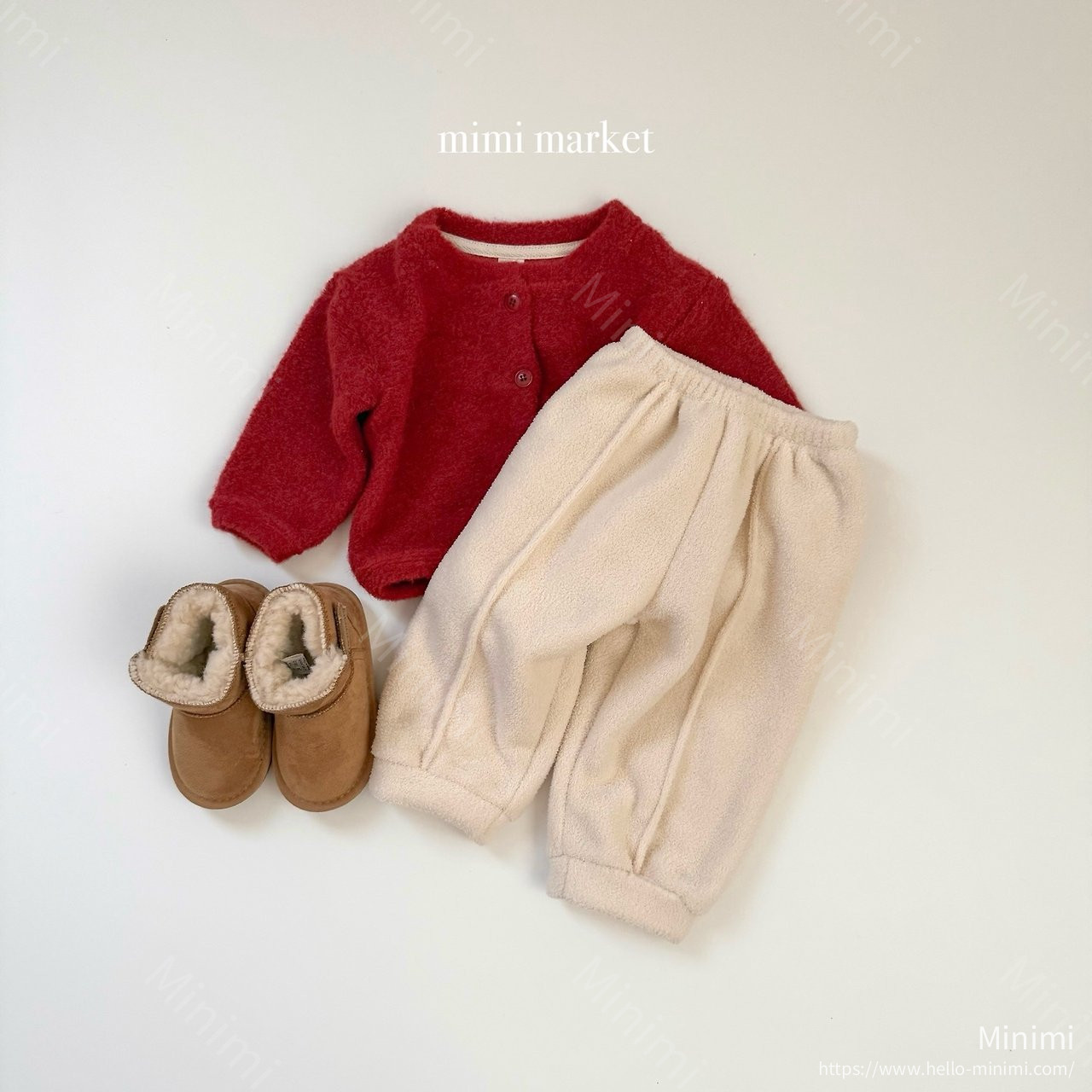 mimi-market Egg Pintuck Jogger 細節圖 1