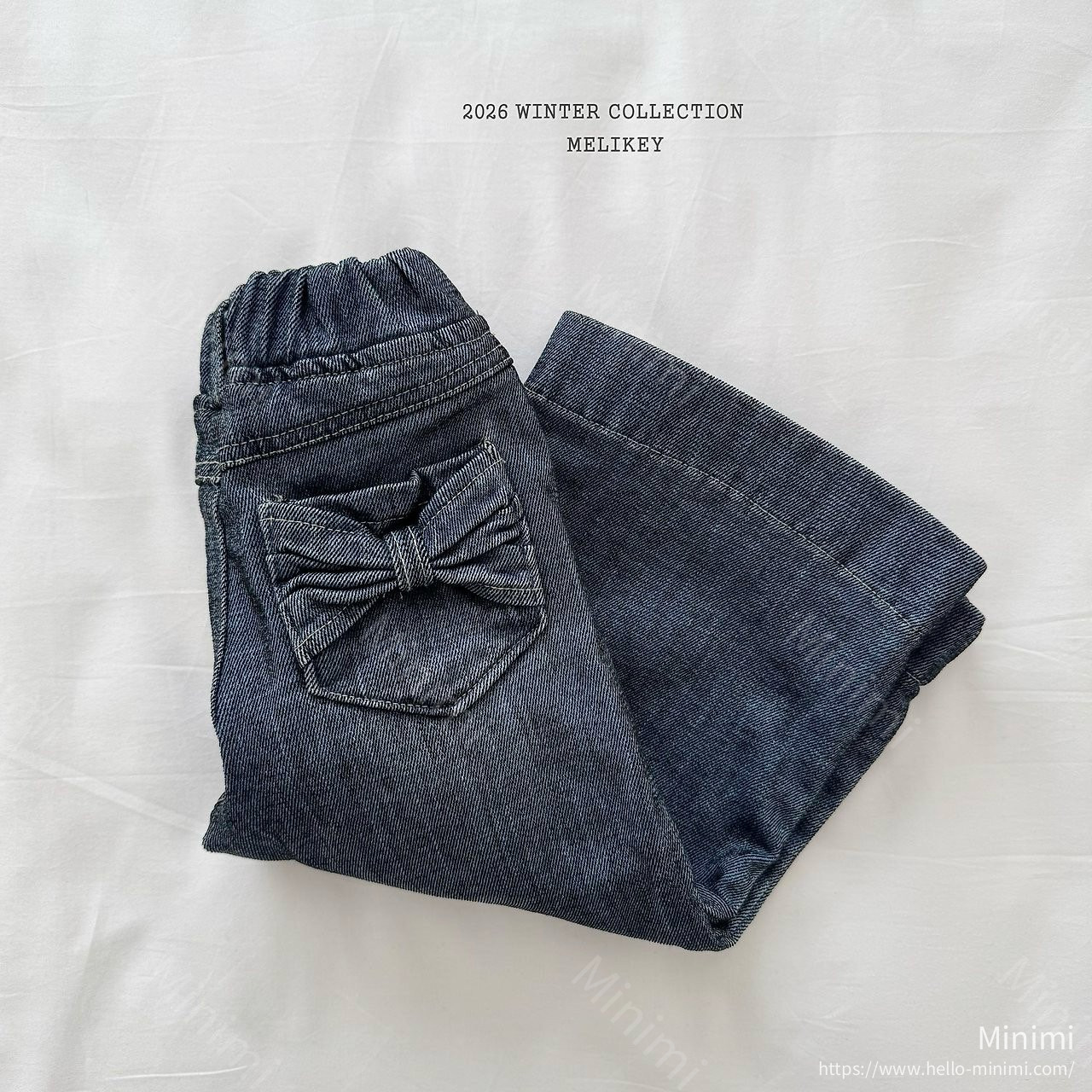 Melikey Velvet Ribbon Denim Pants 細節圖 20