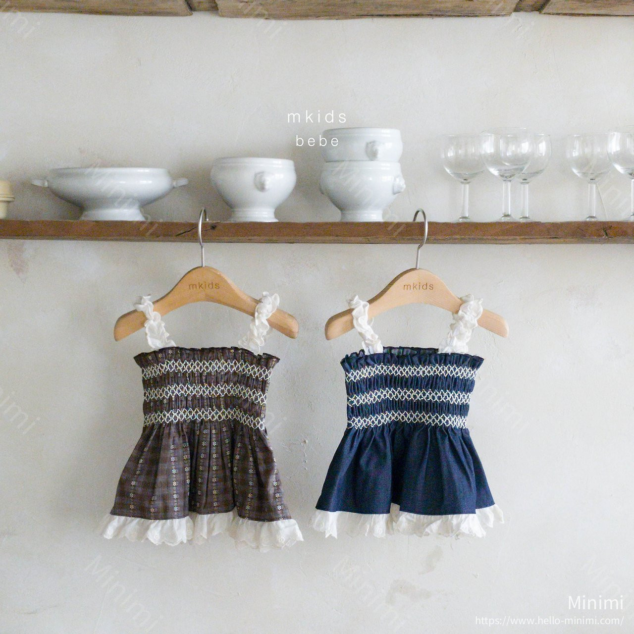 mkids Bell Smock Blouse 細節圖 5