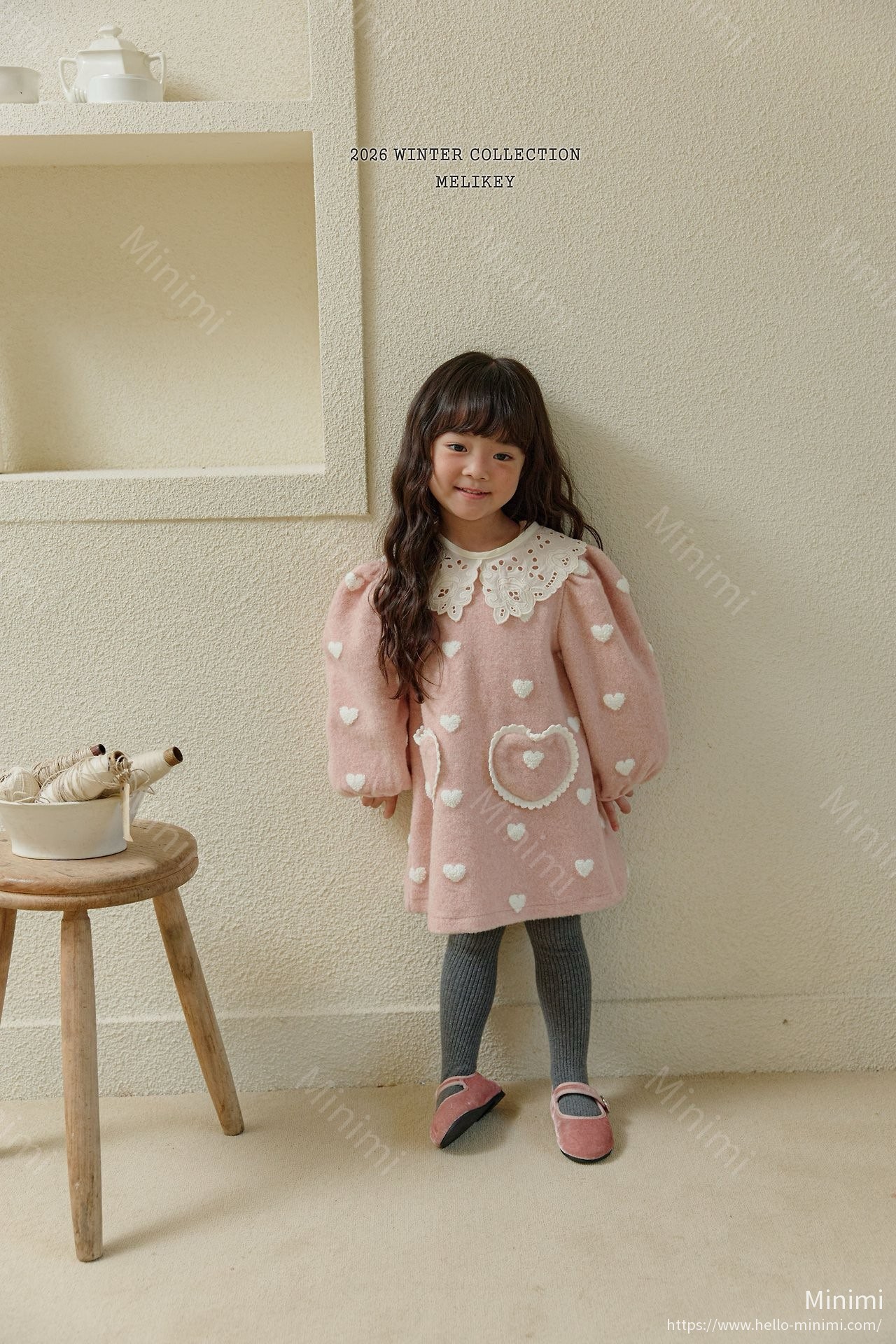 Melikey Two Heart Dress 細節圖 11