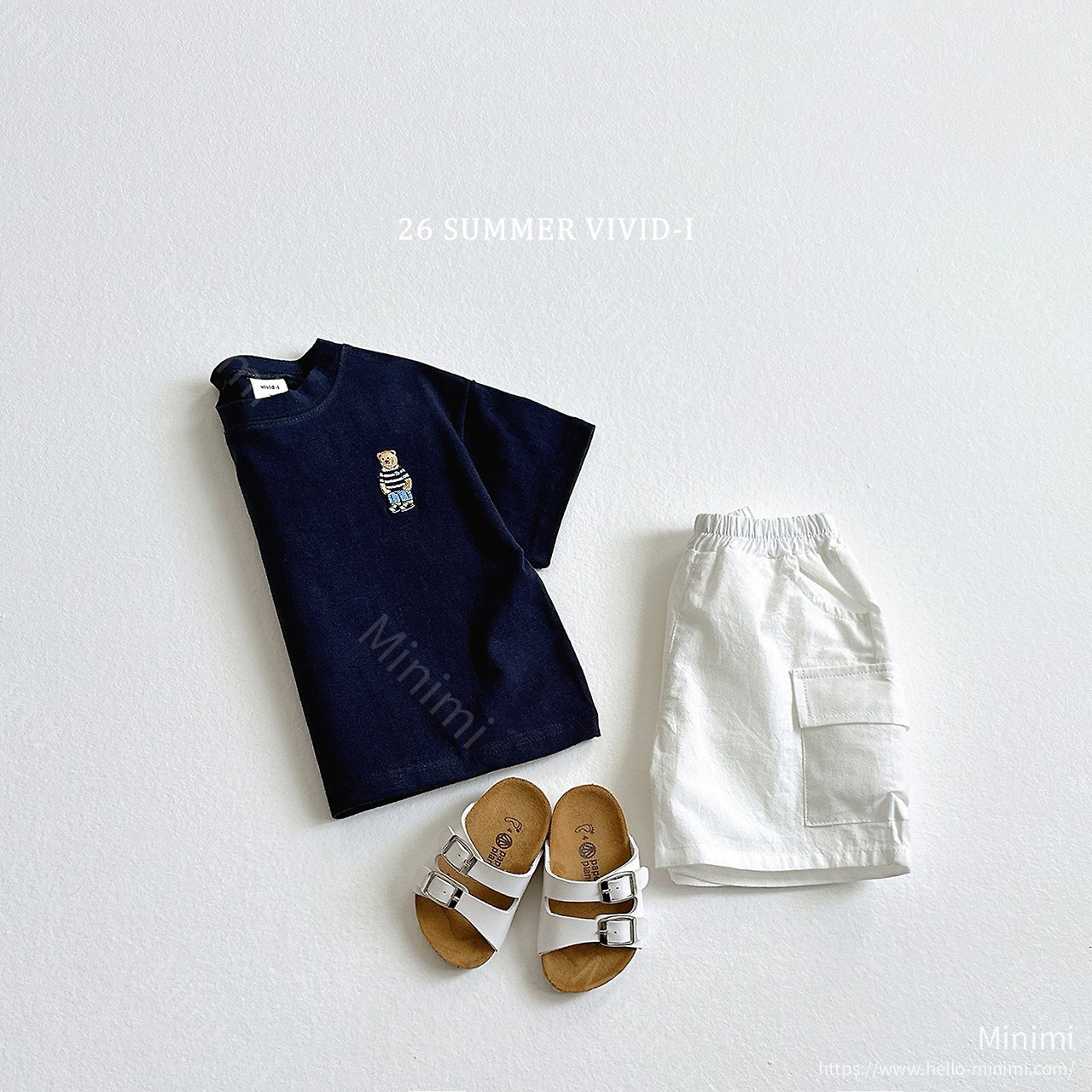 VIVID-I Bear Embroidery T-Shirt 細節圖 18