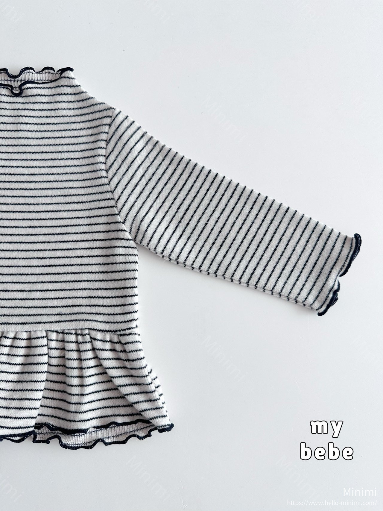 my_bébé Petit Ruffle Turtleneck 細節圖 5