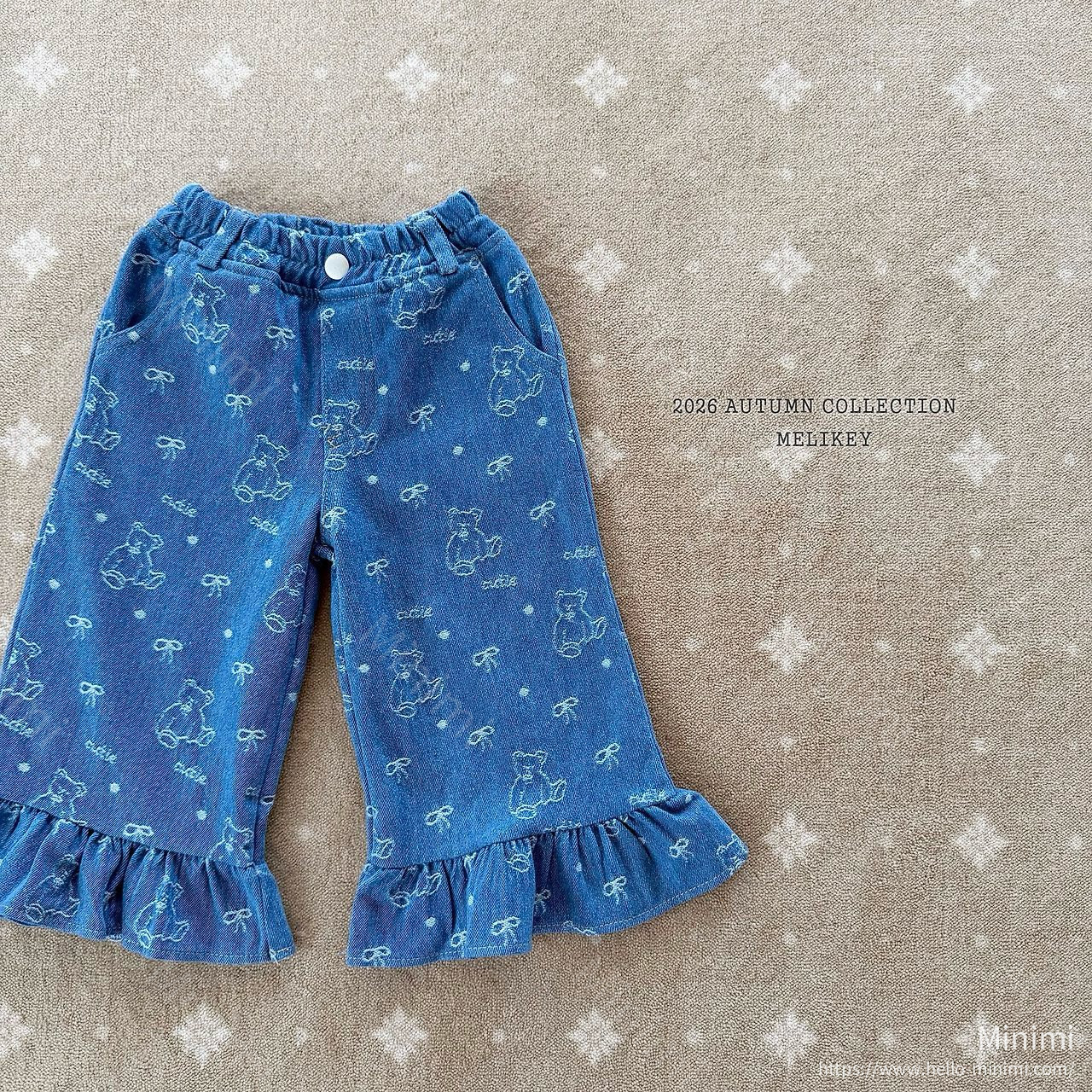 Melikey Bear Frill Jeans 細節圖 4