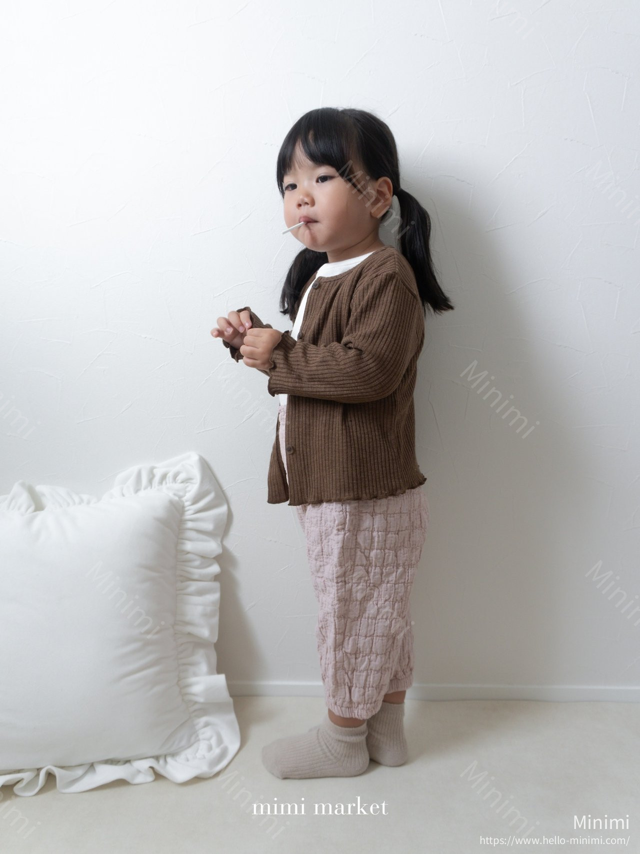 mimi-market Liz Ribbed Cardigan 細節圖 6