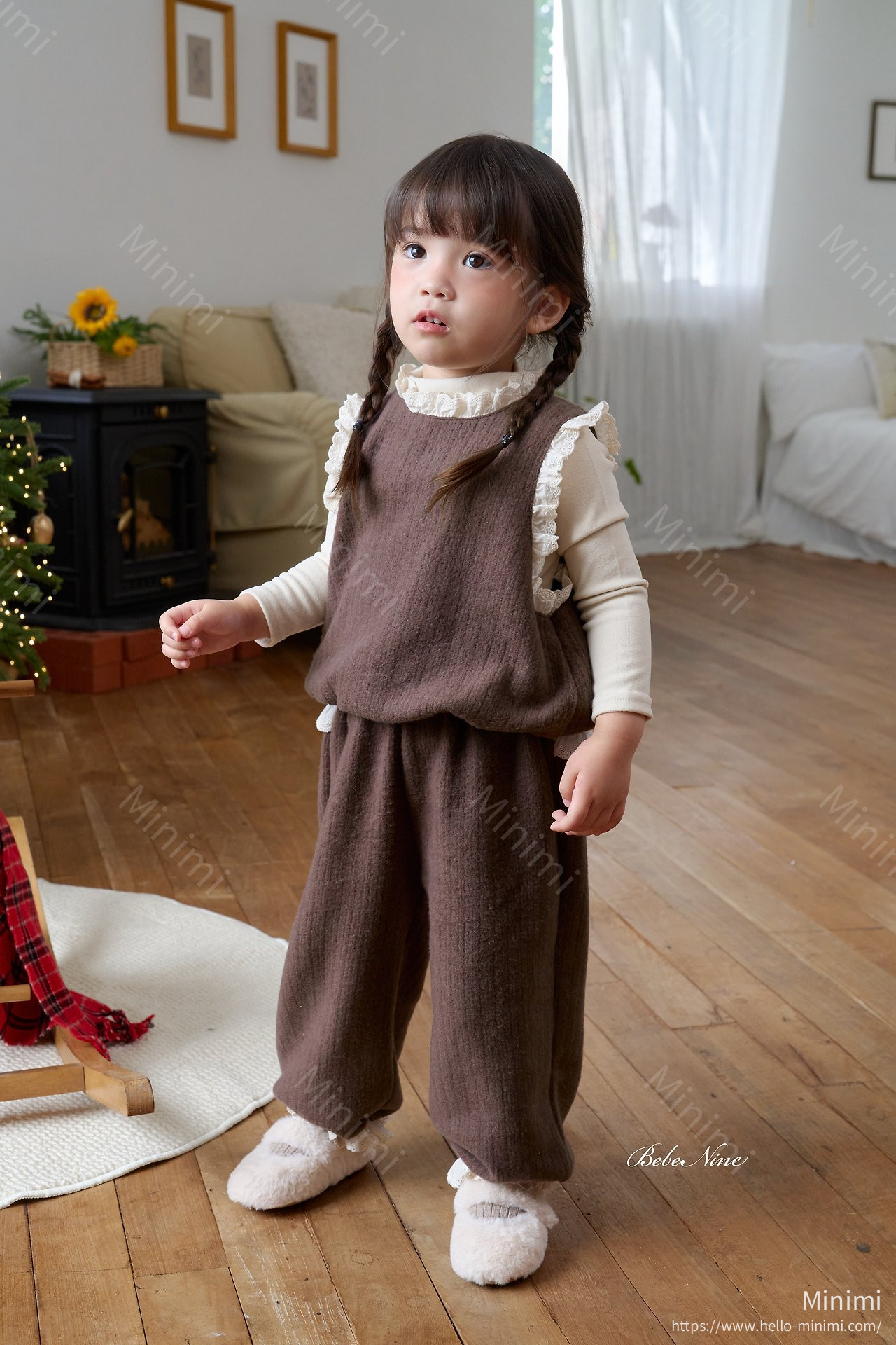 bebe nine Rose Frill Set 細節圖 6