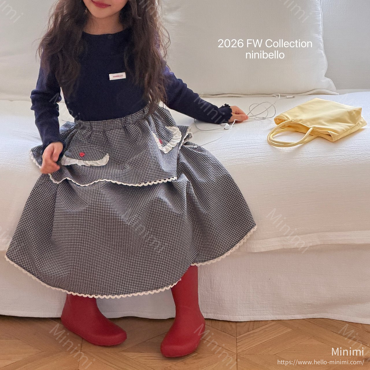 ninibello Momo Apron Skirt 細節圖 17