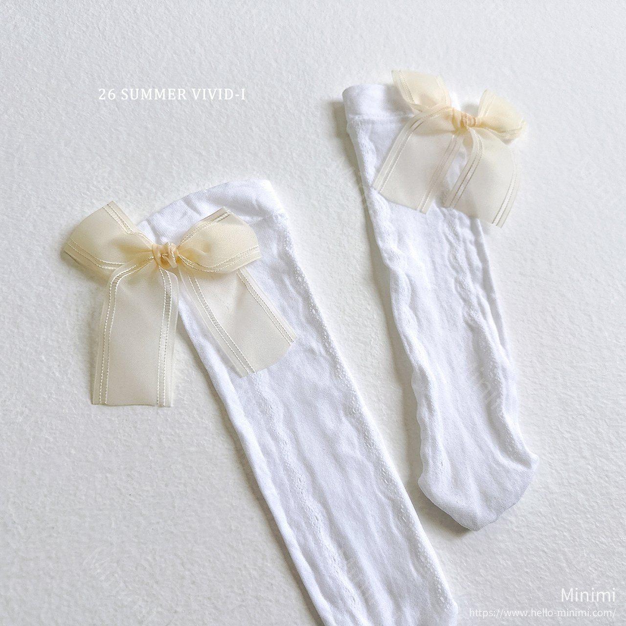 VIVID-I Lace Ribbon Socks 細節圖 6