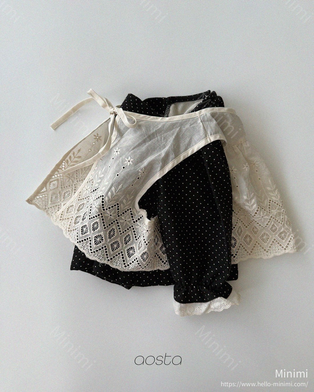 Aosta atelier Milk Dot Blouse 細節圖 5