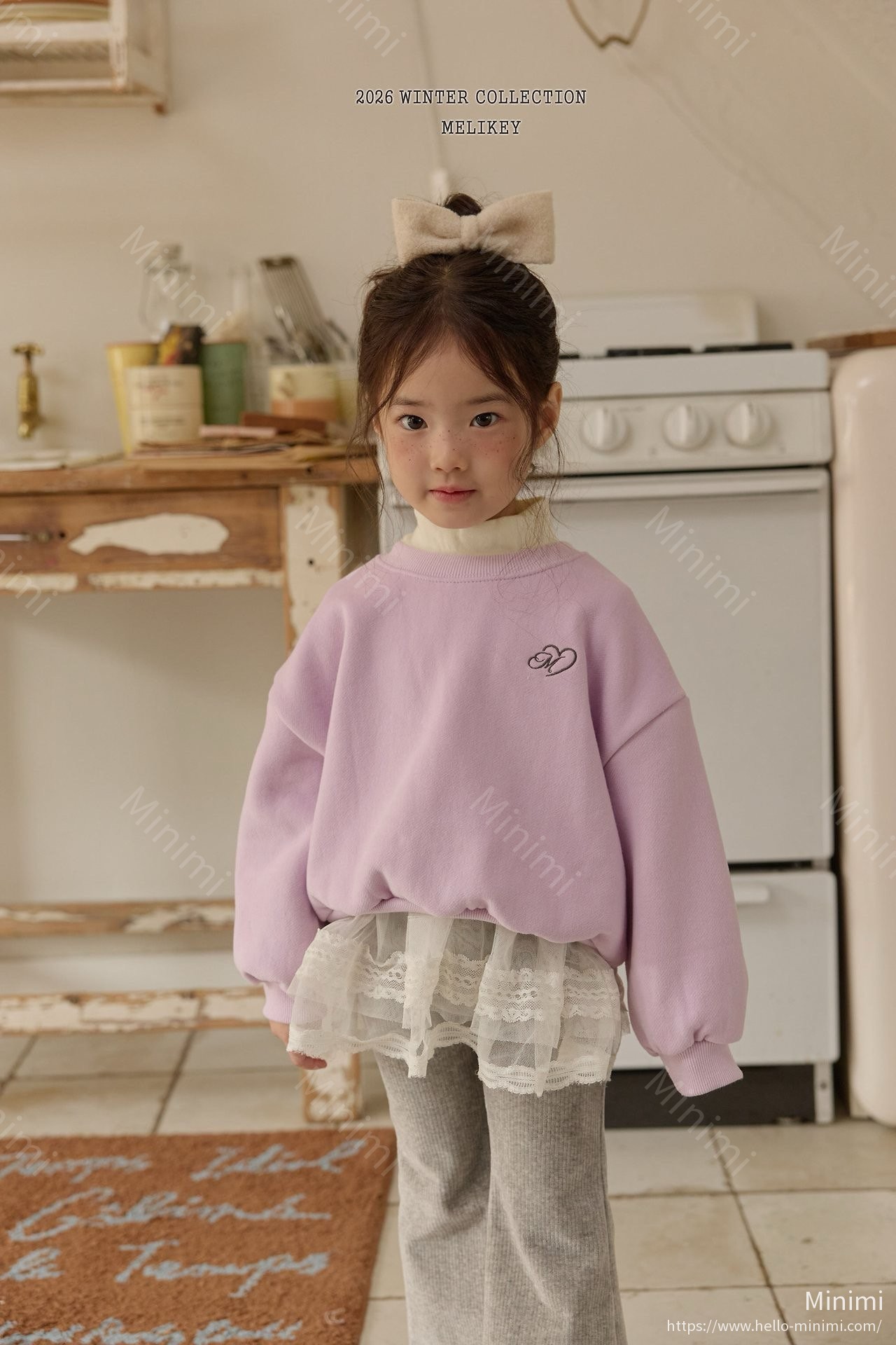 Melikey Ribbon Frill Sweatshirt 細節圖 34