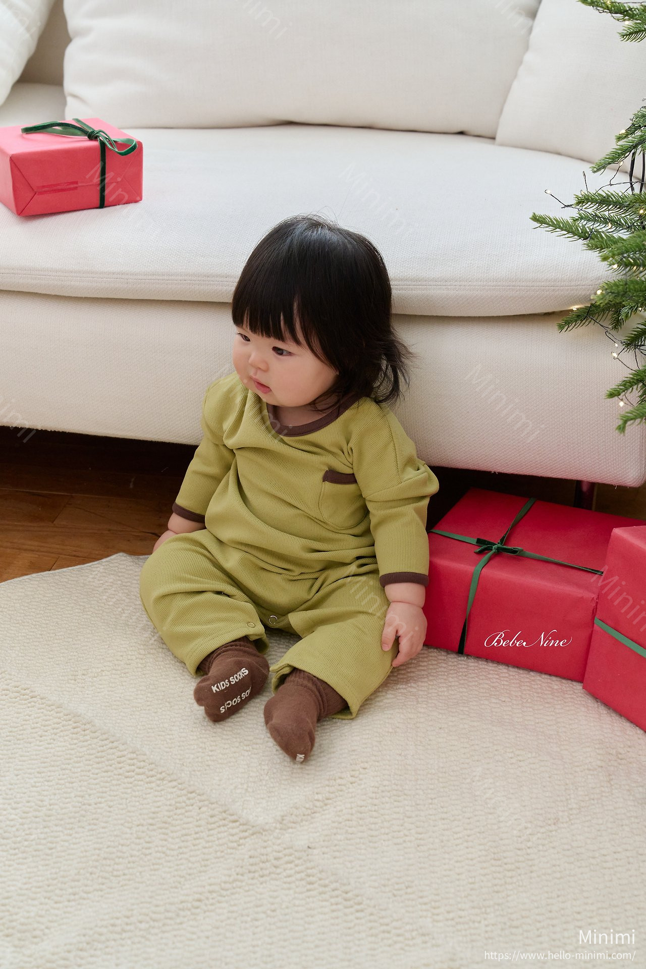 bebe nine Mir Knit Romper 細節圖 6