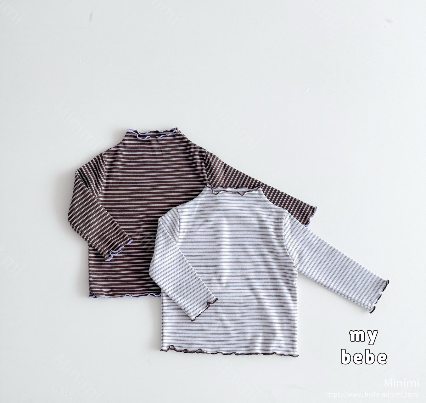 my_bébé Chestnut Turtleneck 細節圖 2