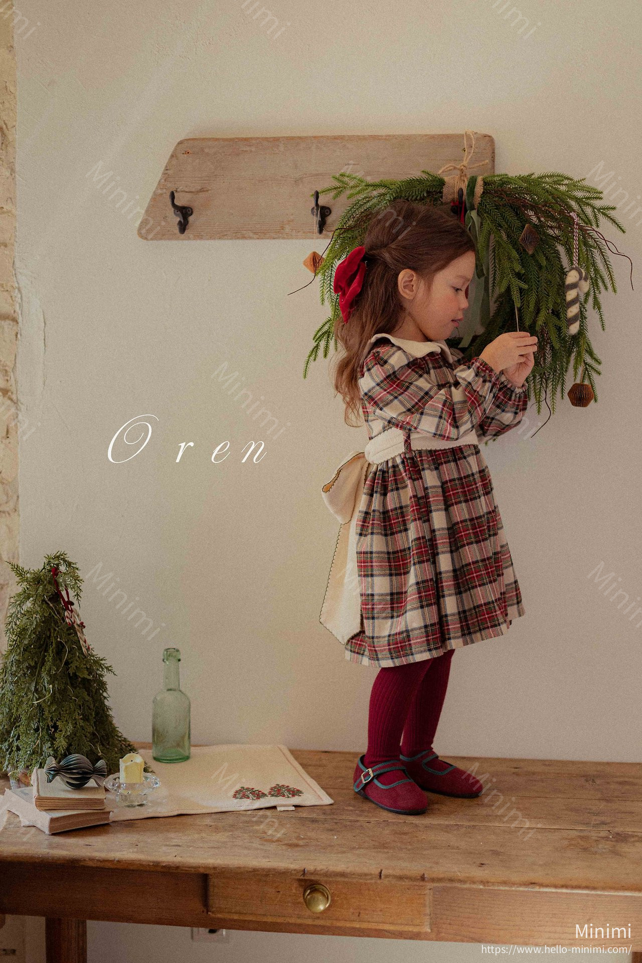 Oren Noelia Check Dress 細節圖 15