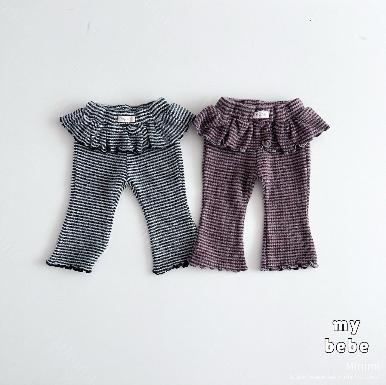 my_bébé Brush Frill Pants 細節圖 3
