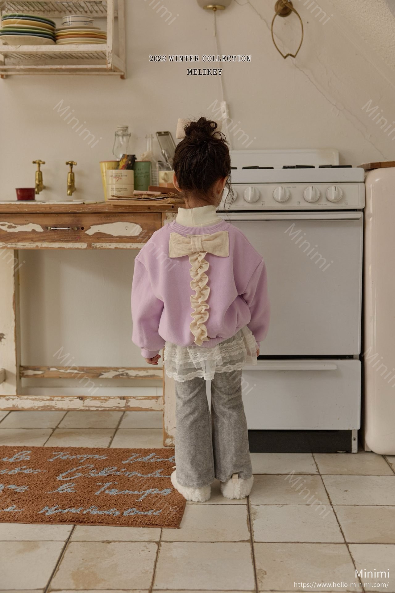 Melikey Ribbon Frill Sweatshirt 細節圖 26