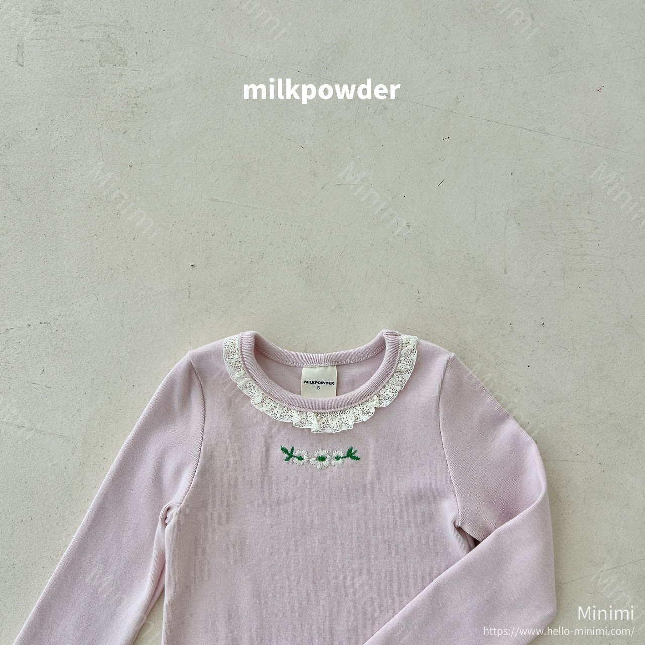 milkpowder Daisy Tee 細節圖 13