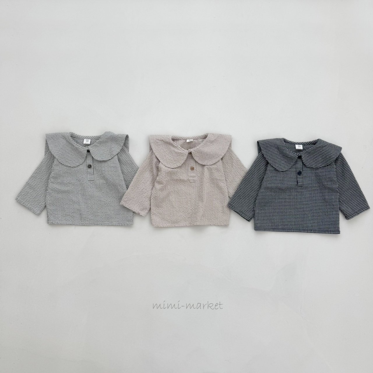Check Sailor Blouse