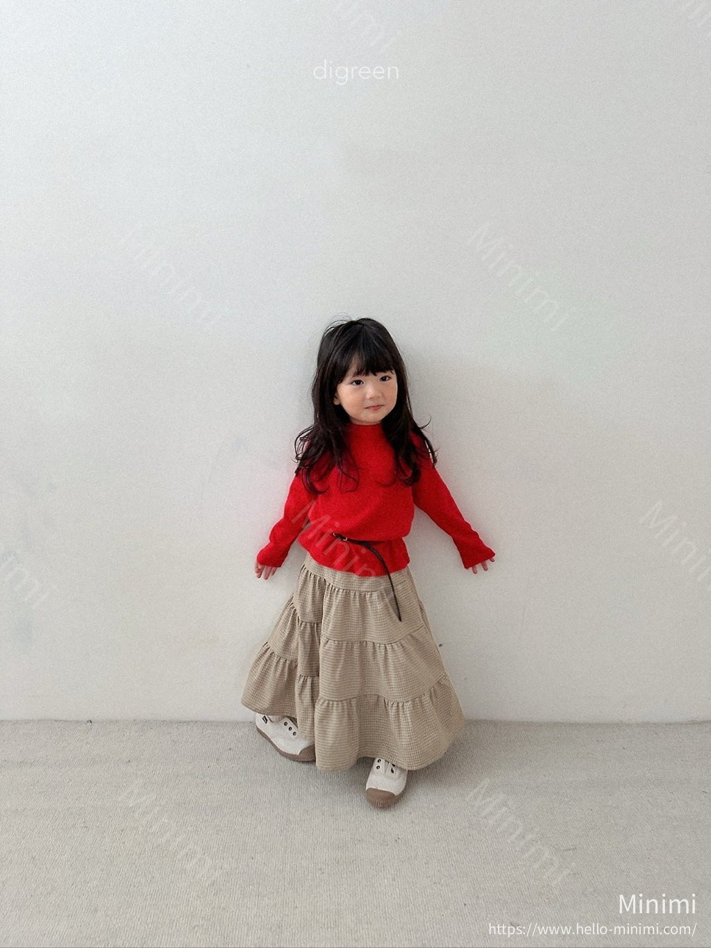 digreen Check Ruffle Skirt 細節圖 16