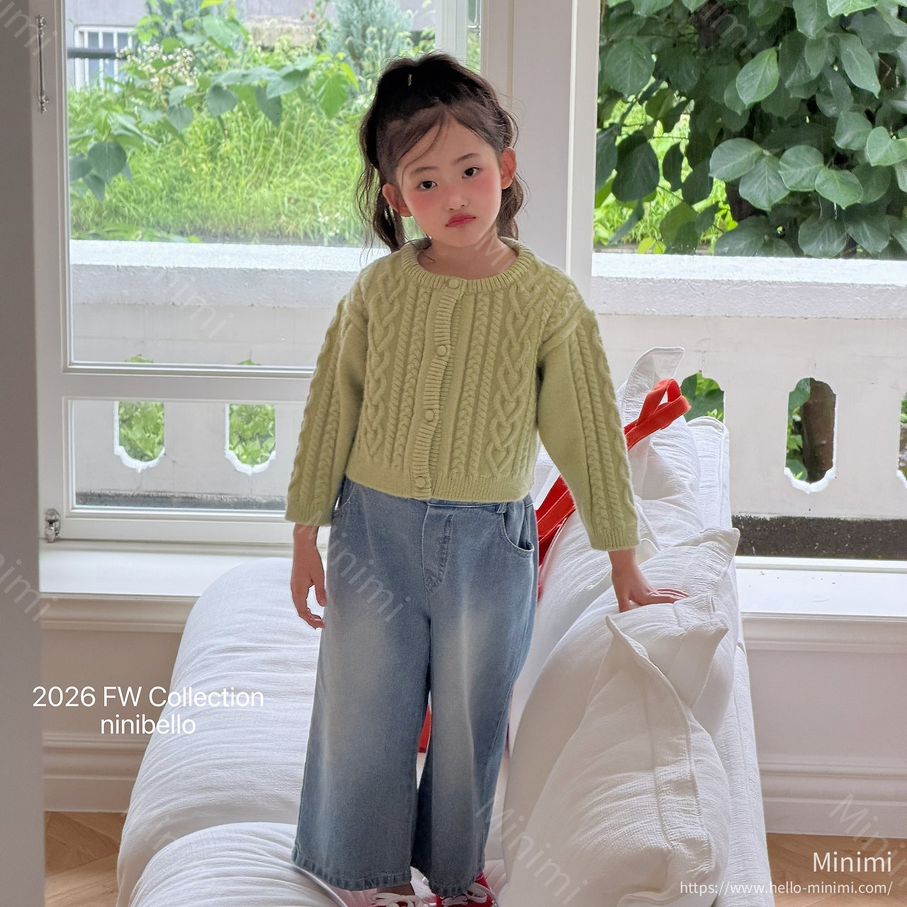 ninibello Mauve Knit Cardigan 細節圖 17