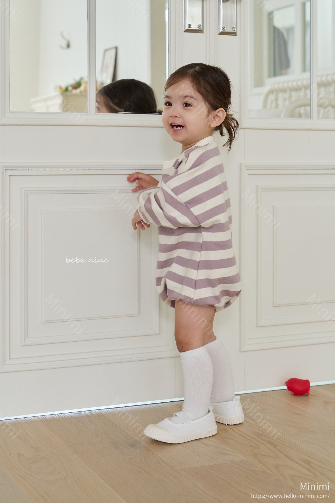 bebe nine Nine Soft Knee Socks Set 細節圖 6