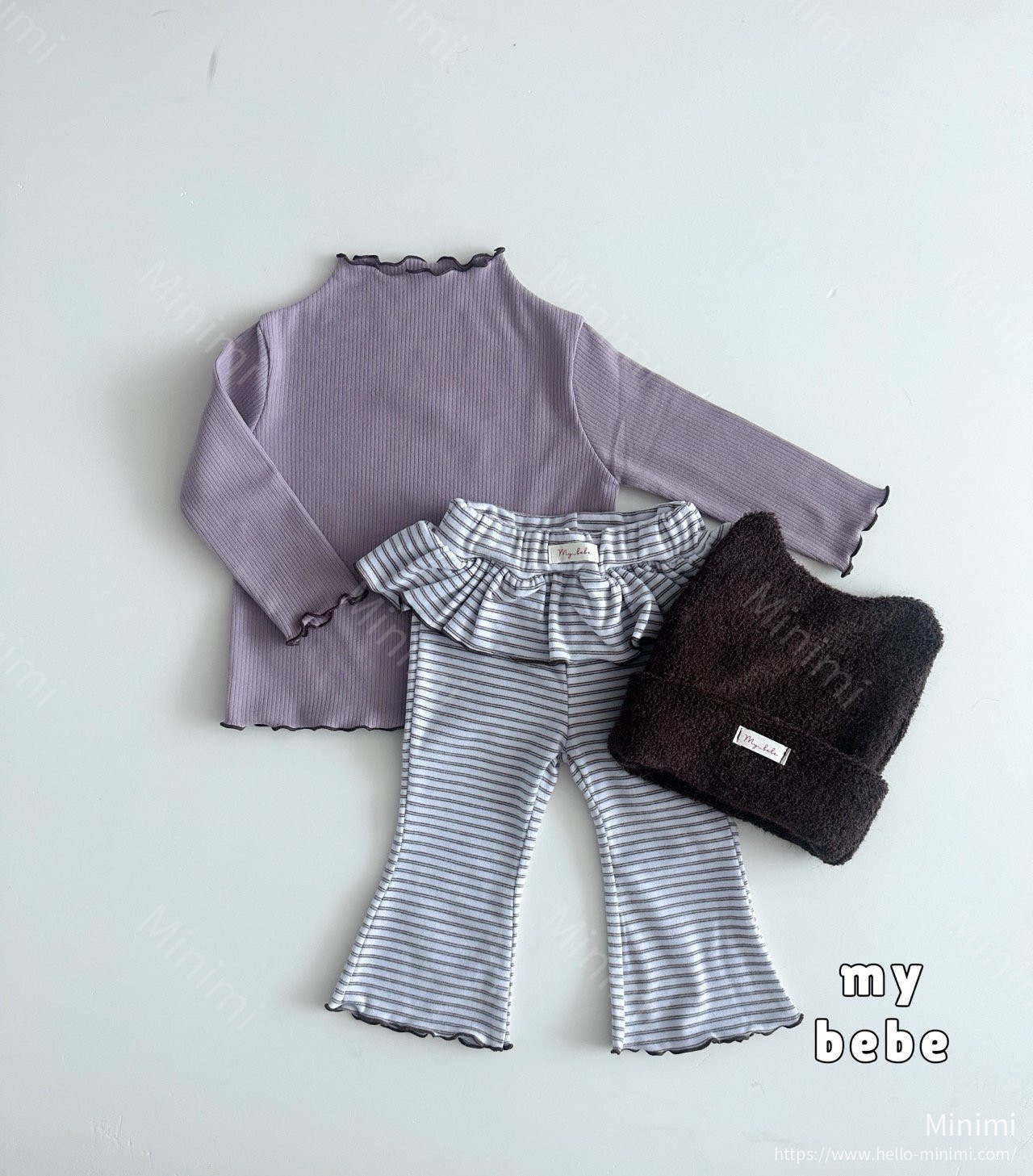my_bébé Chestnut Frill Pants 細節圖 9