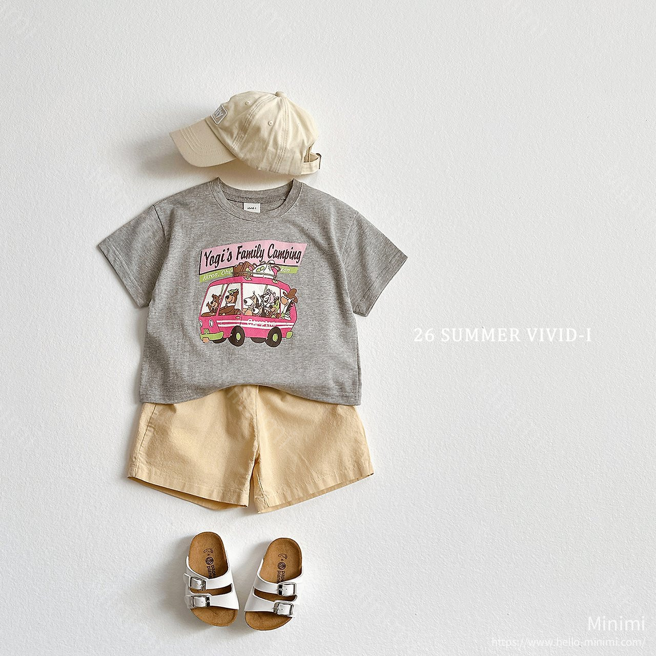 VIVID-I Vintage Camping T-Shirt 細節圖 17