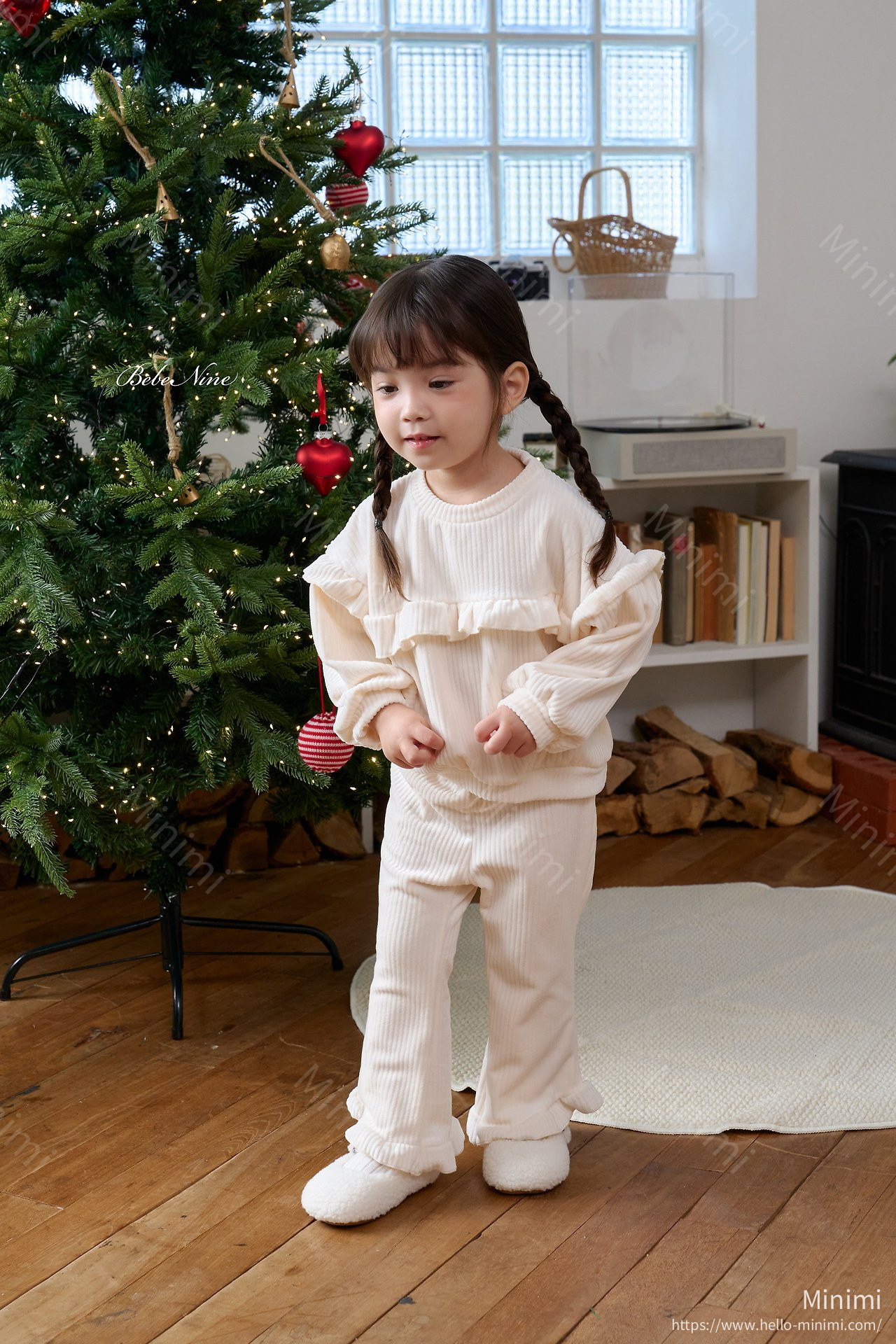 bebe nine Janie Frill Set 細節圖 12
