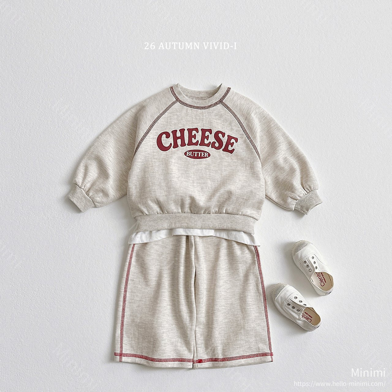 VIVID-I Cheese Stitch Sweatshirt 細節圖 8