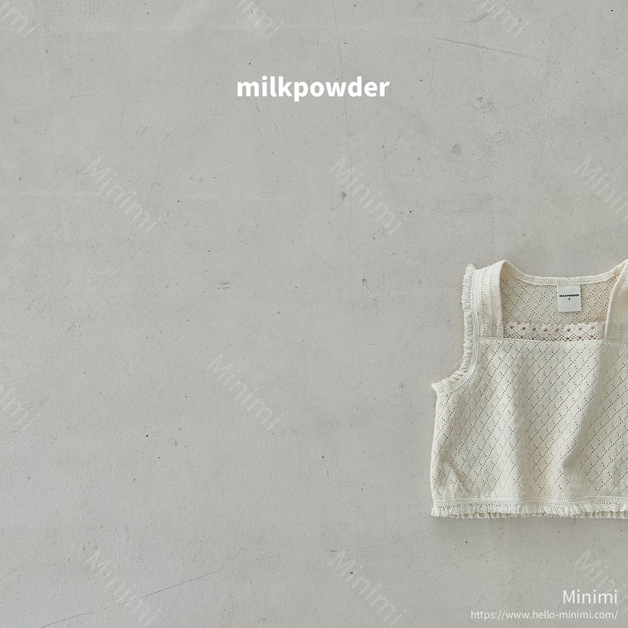 milkpowder Green Vest 細節圖 7