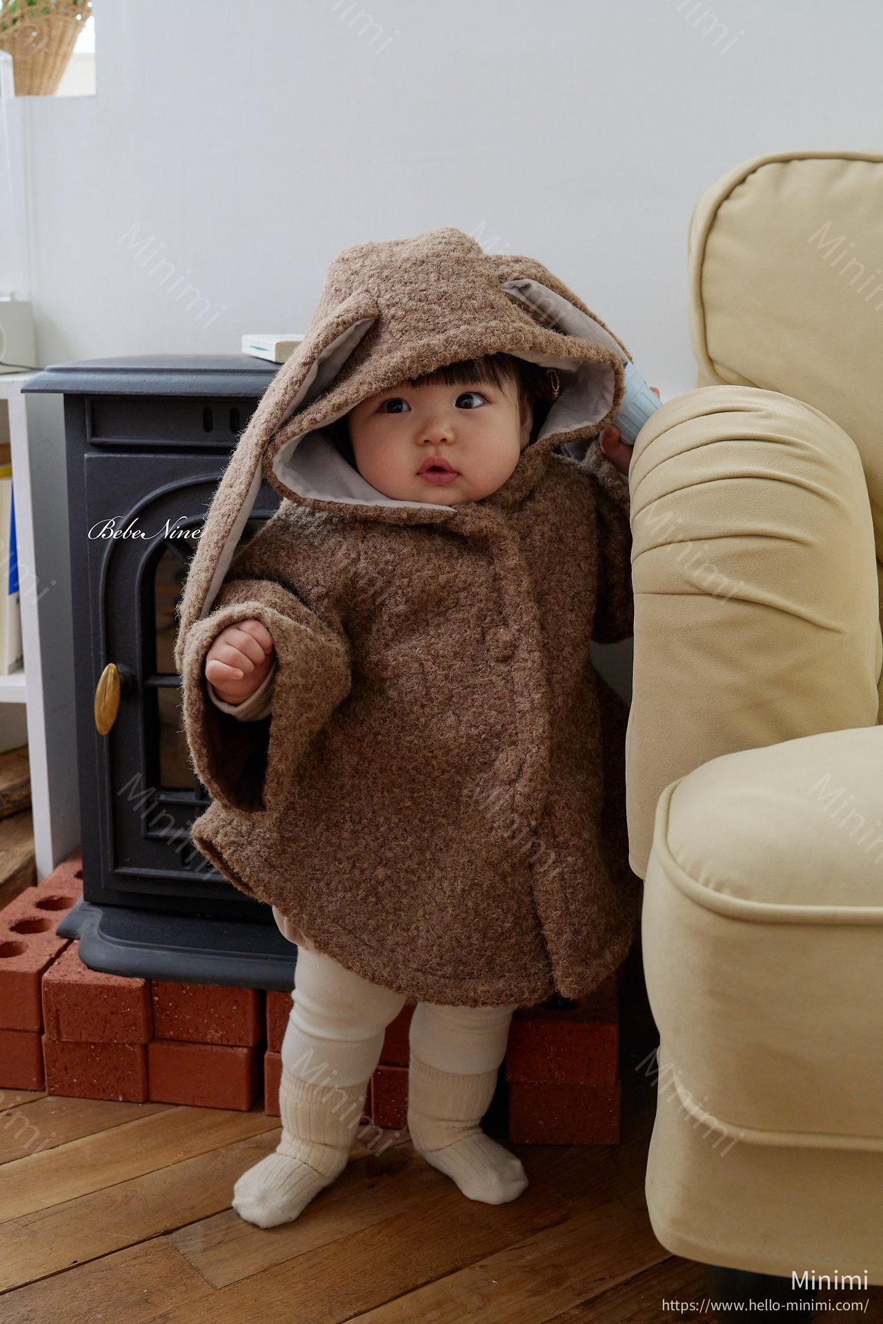bebe nine Rabbit Cape Coat 細節圖 16