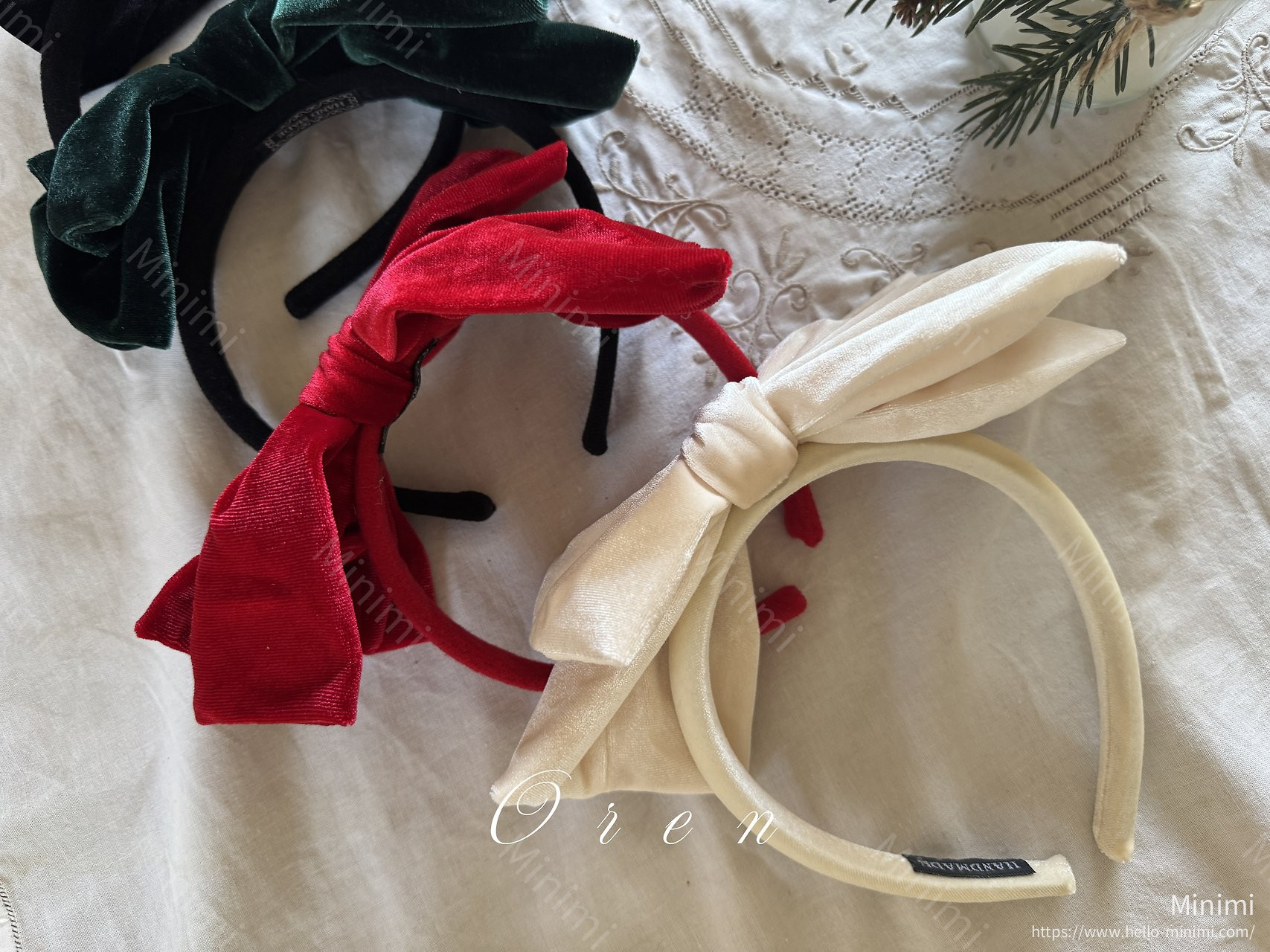 Oren Noel Ribbon Hairband 細節圖 4