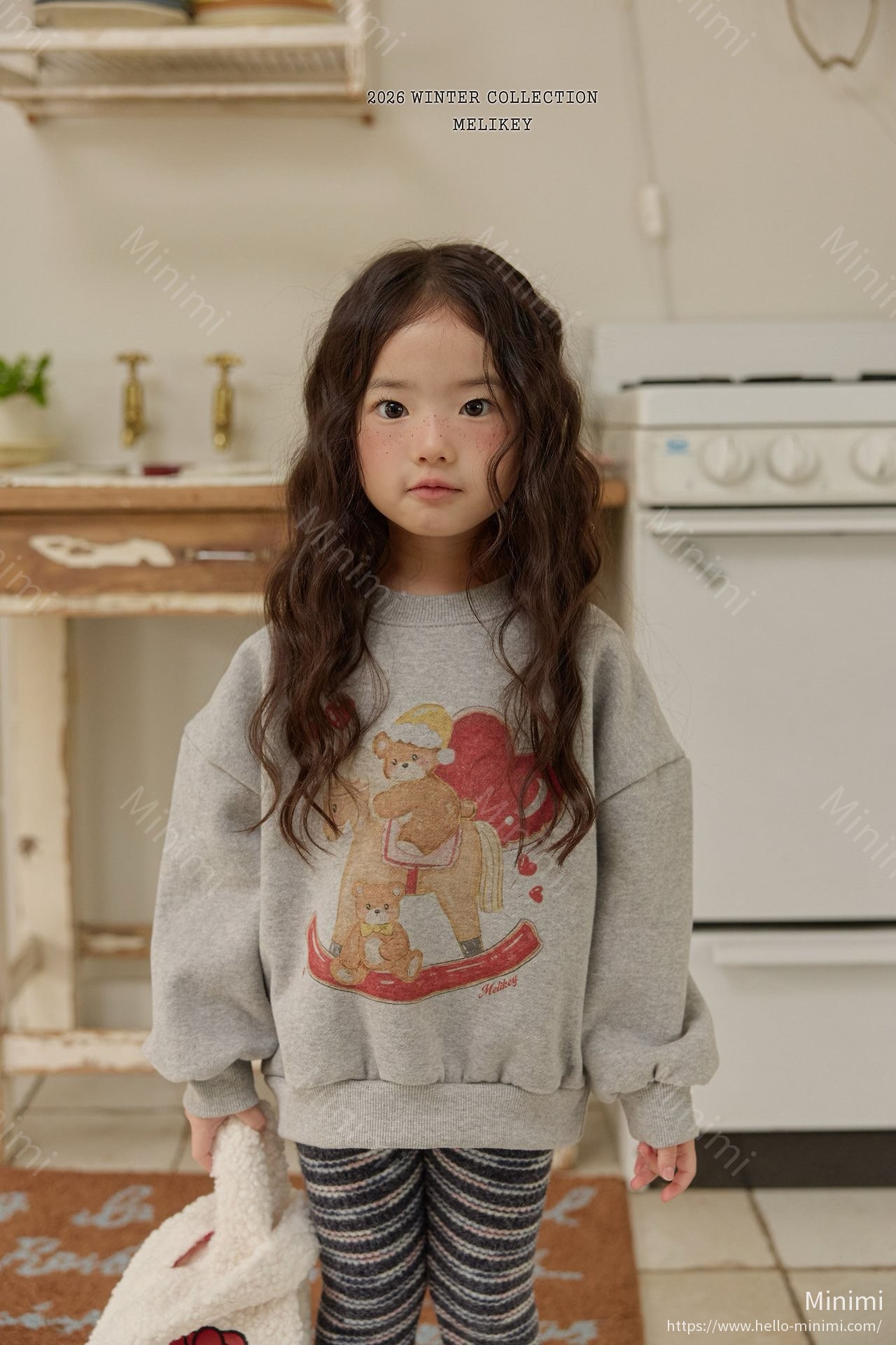 Melikey Pony Bear Sweatshirt 細節圖 2
