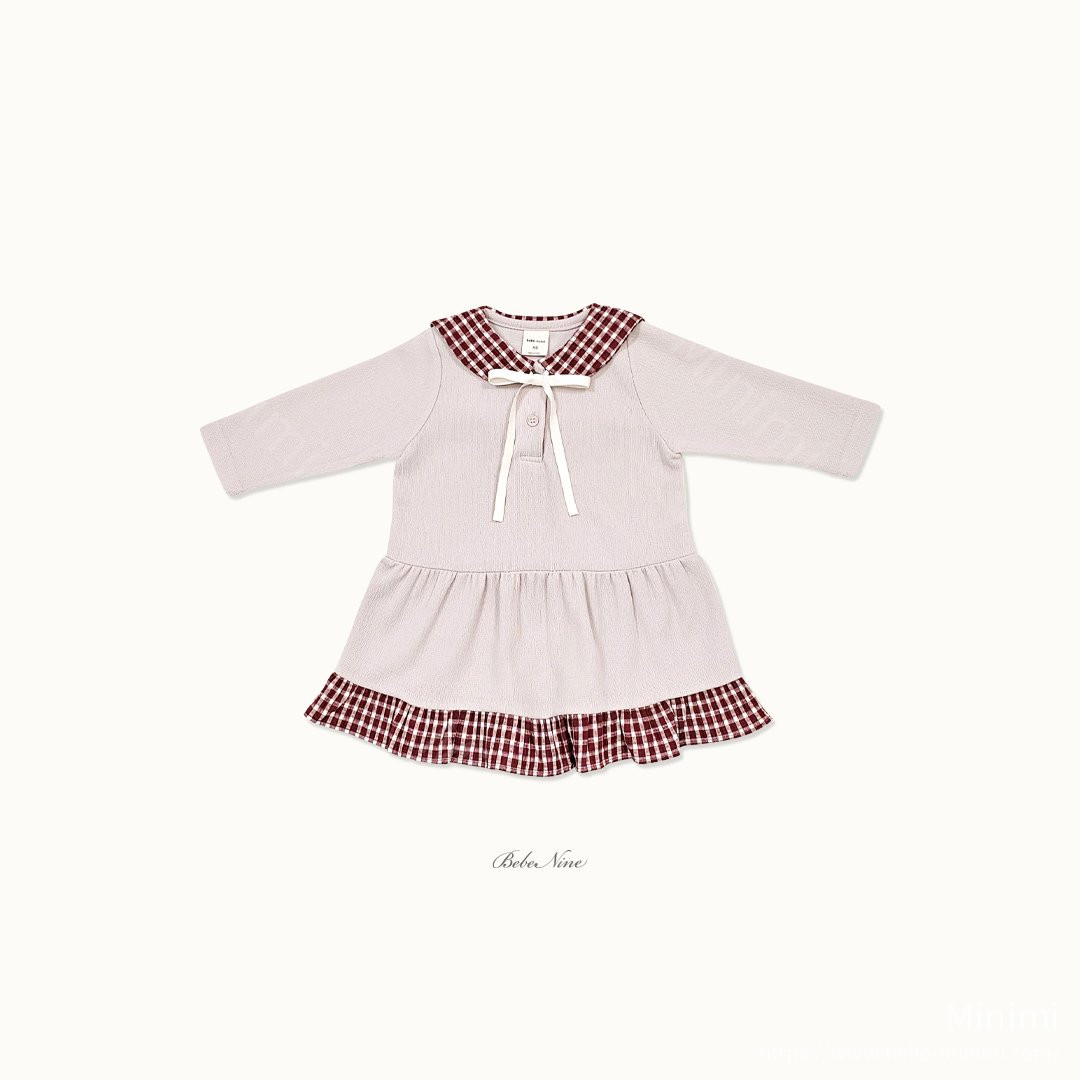 bebe nine Maison Check Dress 細節圖 16