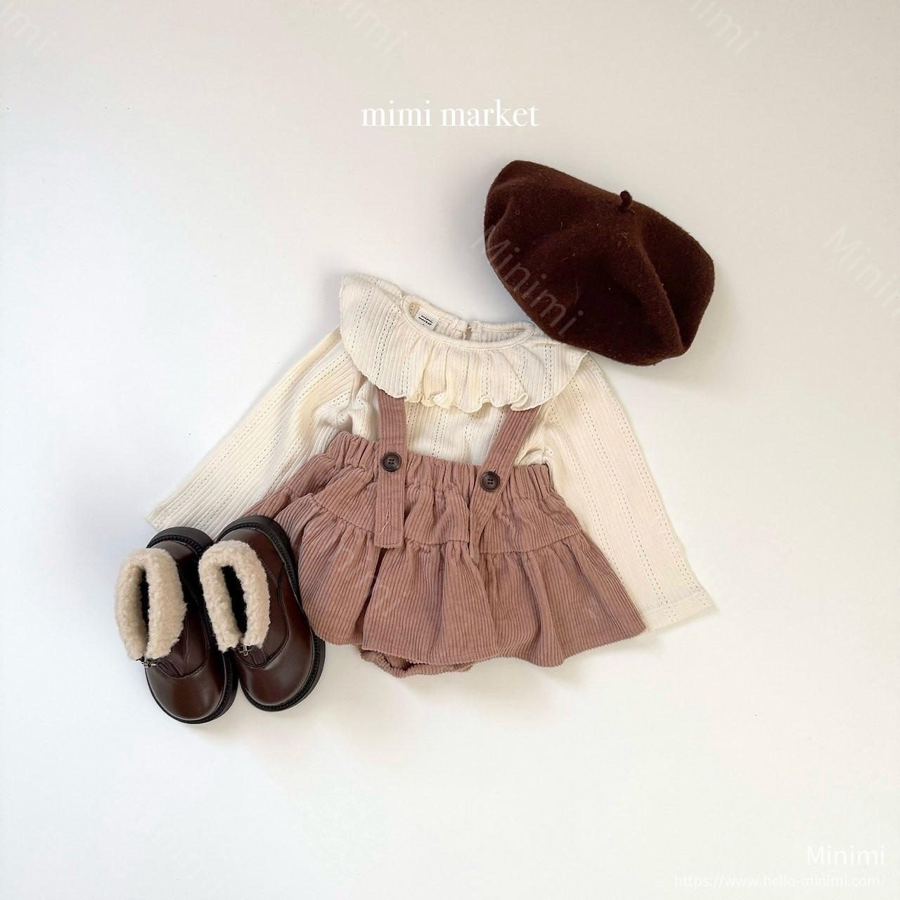 mimi-market Corduroy Cancan Skirt 細節圖 2