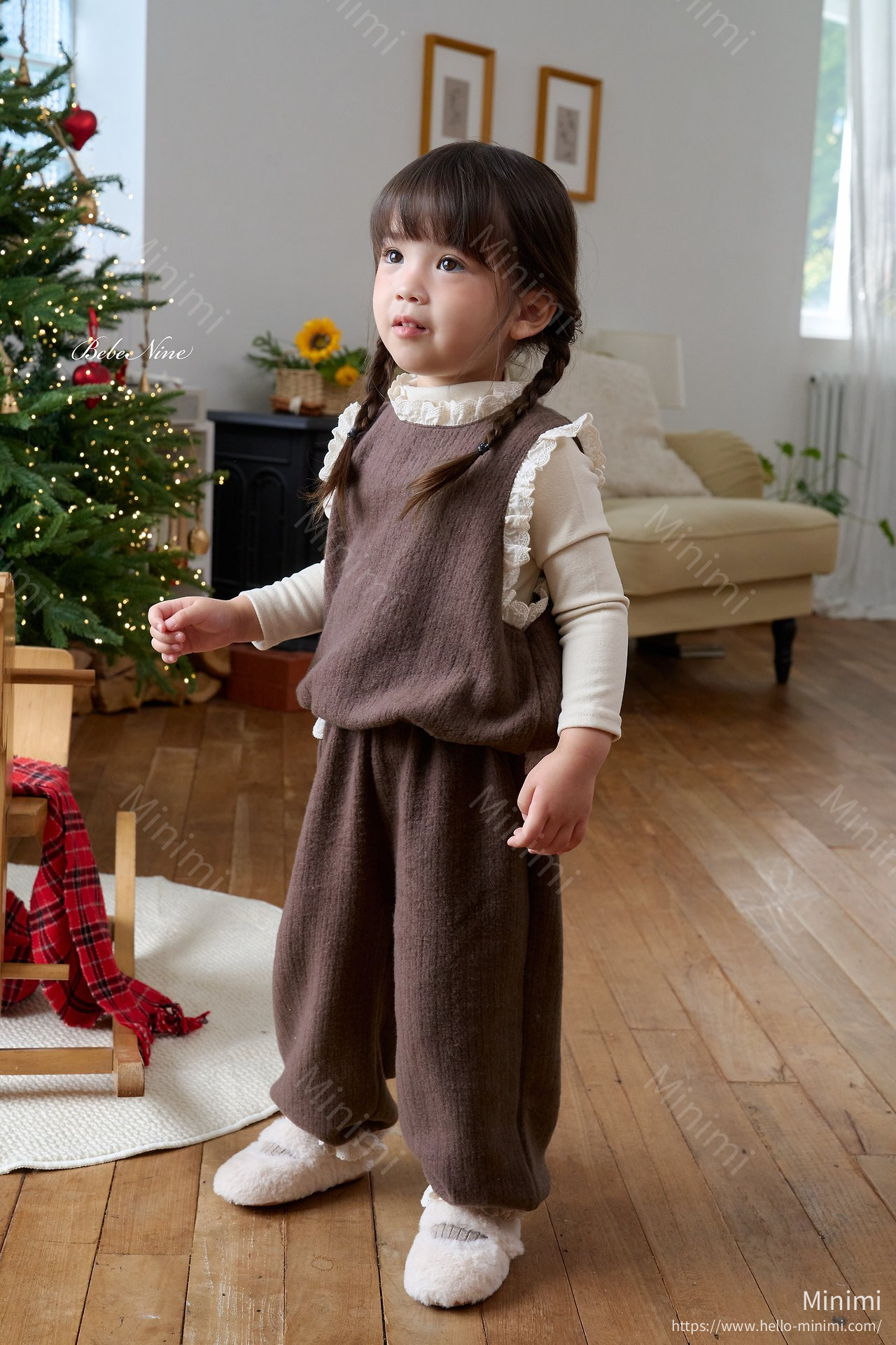 bebe nine Rose Frill Set 細節圖 5