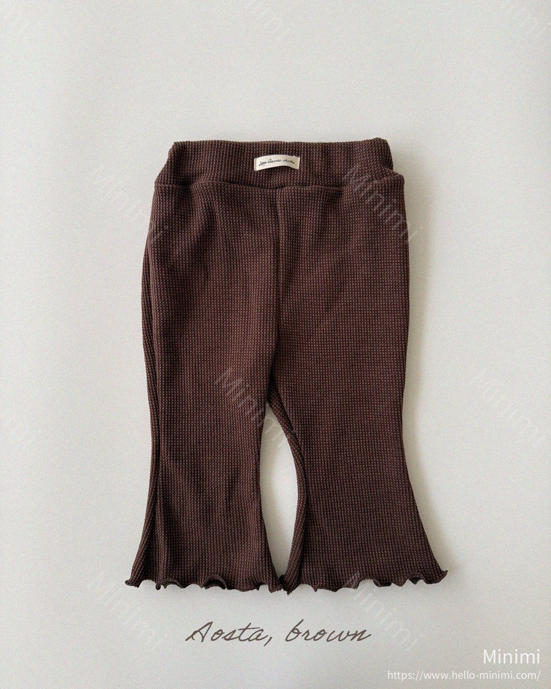 Aosta atelier Jelly Waffle Pants 細節圖 19